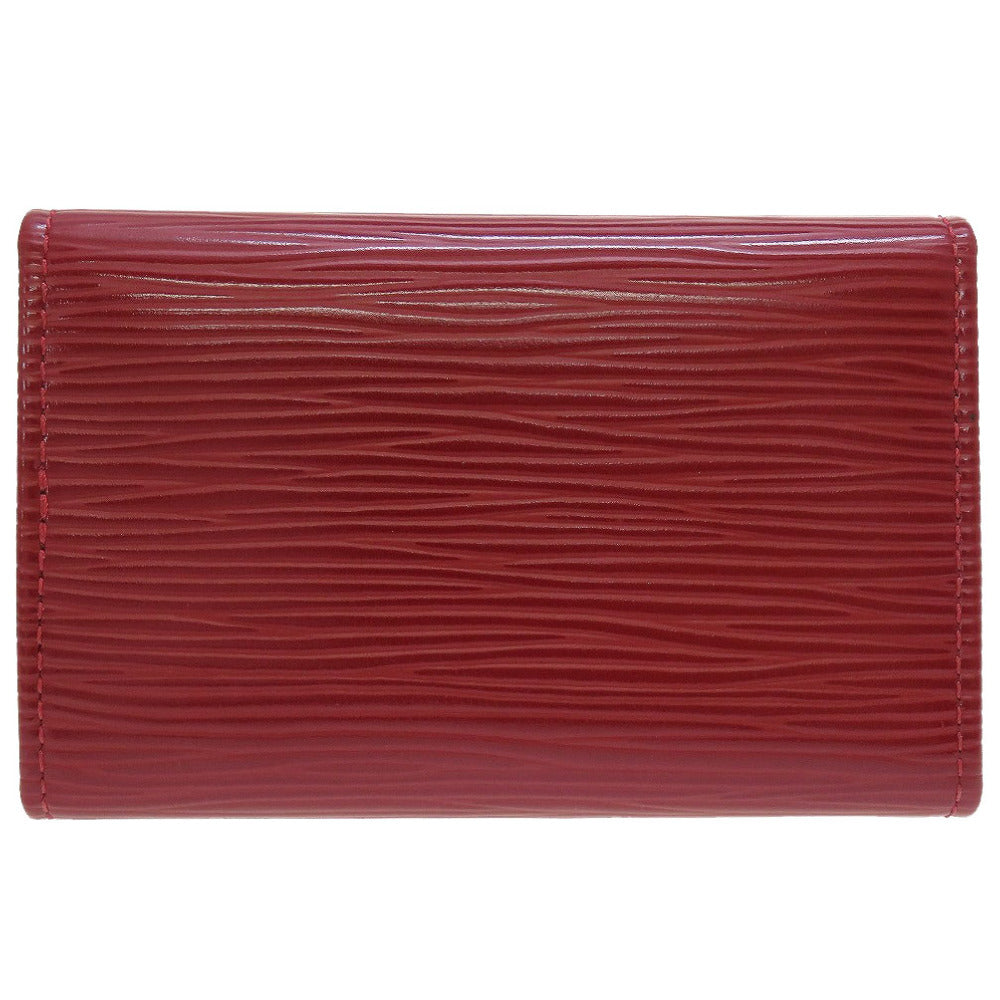 美品 ルイ ヴィトン エピ ミュルティクレ6 ルビー M6381M 6連 キーケース 0077 【中古】 LOUIS VUITTON