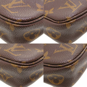 美品 ルイ ヴィトン モノグラム ポシェット アクセソワ―ル M51980 アクセサリーポーチ バッグ LV 0086 【中古】 LOUIS VUITTON