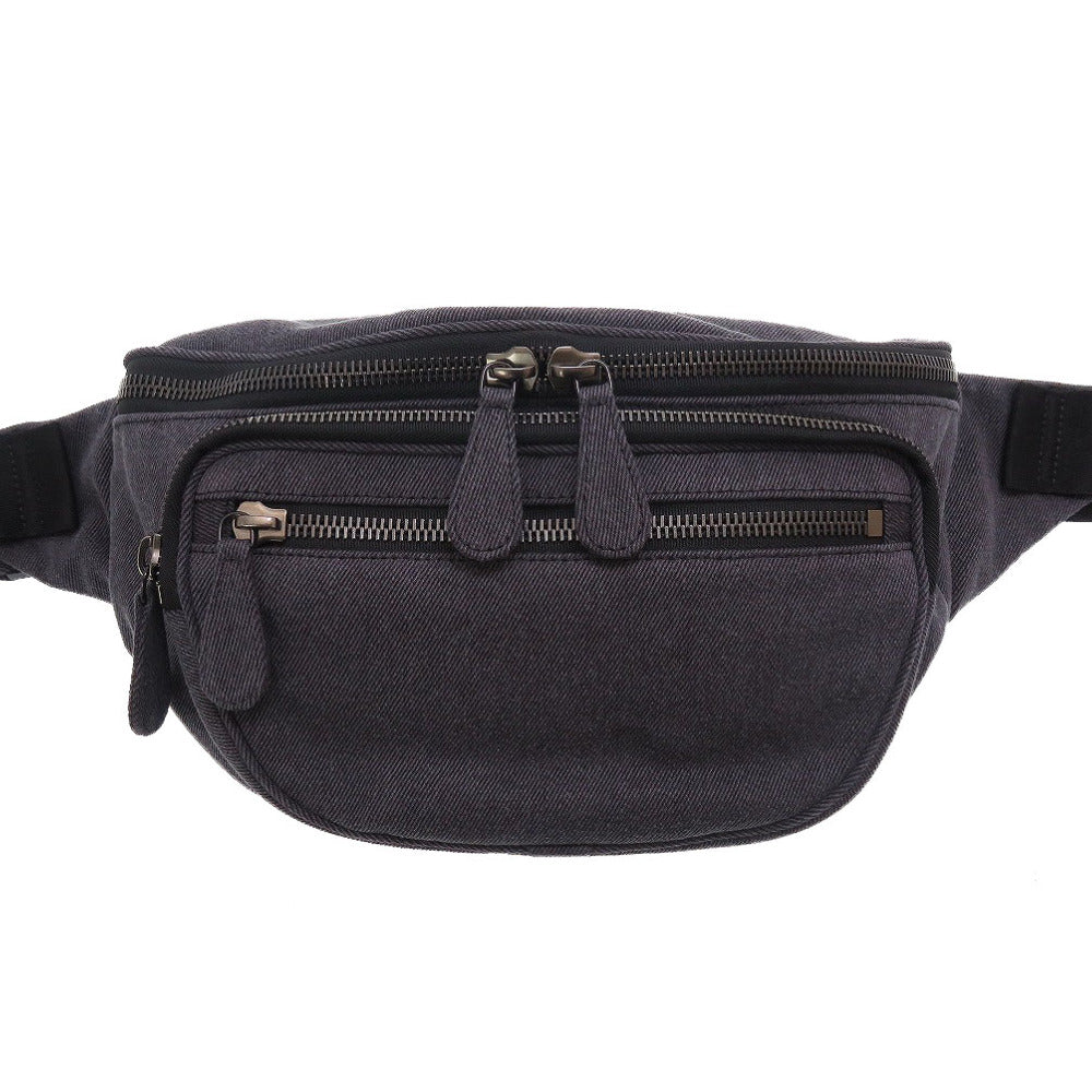 新品同様 メゾンマルジェラ S55WB0020 キャンバス グレー ボディバッグ 0099【中古】Maison Margiela