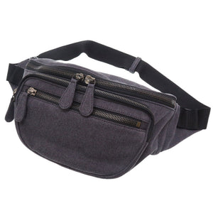 新品同様 メゾンマルジェラ S55WB0020 キャンバス グレー ボディバッグ 0099【中古】Maison Margiela