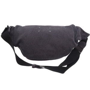 新品同様 メゾンマルジェラ S55WB0020 キャンバス グレー ボディバッグ 0099【中古】Maison Margiela