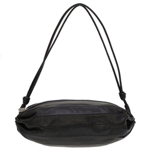 新品同様 マリメッコ Karla カルラ レザー ブラック 黒 ショルダーバッグ 0090【中古】marimekko