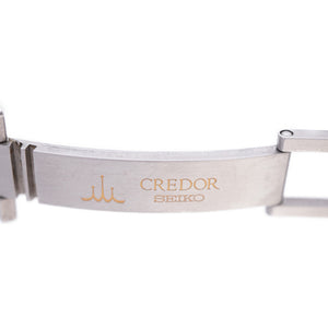 セイコー クレドール パシフィーク 8J82-6A20 クオーツ 腕時計 K18/SS シルバー/ゴールド 0003【中古】SEIKO メンズ