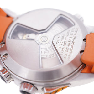 ハミルトン カーキ Xコプター H766160 自動巻き 腕時計 SS/ラバー ブラック 黒文字盤 0004【中古】HAMILTON メンズ