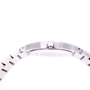 ロンジン オポジション デイト L3.617.4 クオーツ 腕時計 SS ブラック 黒文字盤 0005【中古】LONGINES メンズ