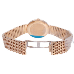 未使用 ショパール クラシック ローズゴールド 金無垢 153613-5001 手巻き 腕時計 K18PG 750PG ホワイト 白文字盤 0006【中古】Chopard メンズ