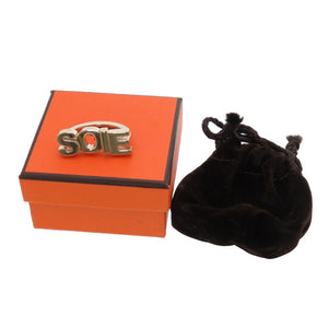 新品同様 エルメス SOIE メタル ゴールド スカーフリング 0009【中古】HERMES