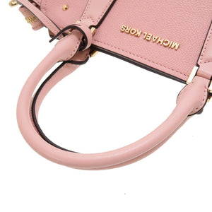 美品 マイケルコース スタッズ 35F8GYEM6T レザー ピンク 2way ショルダーバッグ 0012【中古】MICHAEL KORS