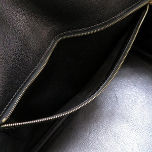 美品 エルメス バーキン35 ボックスカーフ ブラック ゴールド金具 □F刻印 ハンドバッグ バッグ 黒 0016 【中古】 HERMES