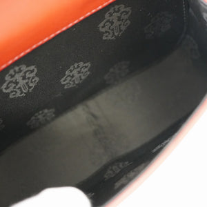 美品 クロムハーツ TEENER ダガー 2WAY ショルダー ハンド バッグ レザー レッド 赤 ストラップ付 0021【中古】CHROME HEARTS