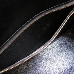 美品 エルメス ケリー28 内縫い ボックスカーフ ブラック ゴールド金具 〇X刻印 ハンドバッグ バッグ 黒 0026 【中古】 HERMES