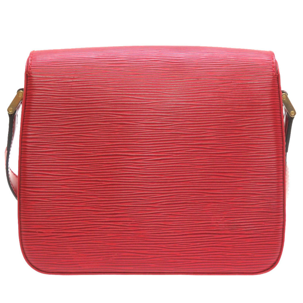 美品 ルイ ヴィトン エピ ビュシ カスティリアンレッド M52207 ショルダーバッグ バッグ 赤 LV 0034 【中古】 LOUIS VUITTON