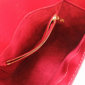 美品 ルイ ヴィトン エピ ビュシ カスティリアンレッド M52207 ショルダーバッグ バッグ 赤 LV 0034 【中古】 LOUIS VUITTON