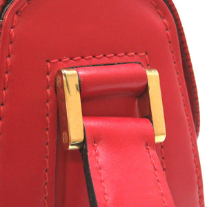 美品 ルイ ヴィトン エピ ビュシ カスティリアンレッド M52207 ショルダーバッグ バッグ 赤 LV 0034 【中古】 LOUIS VUITTON
