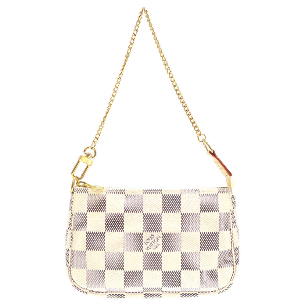 ルイ ヴィトン ダミエ アズール ポシェット アクセソワ―ル N58010 アクセサリーポーチ LV 0040 【中古】 LOUIS VUITTON