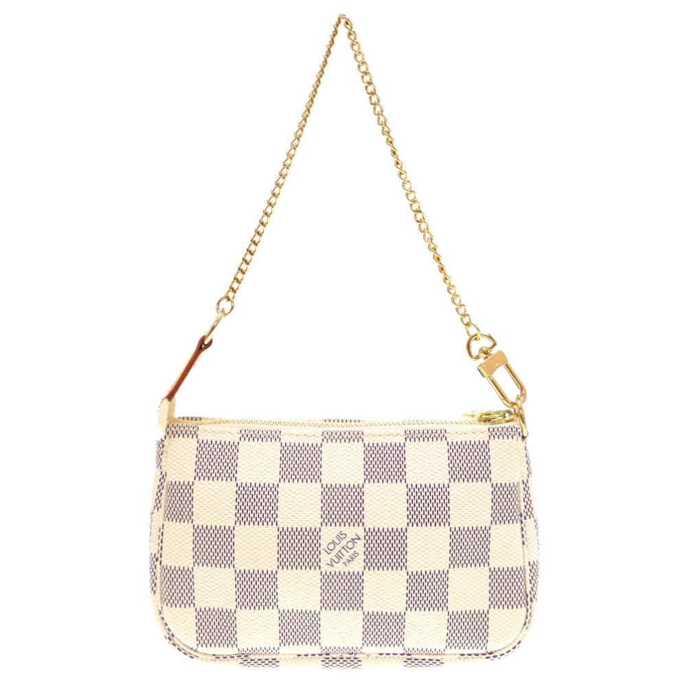ルイ ヴィトン ダミエ アズール ポシェット アクセソワ―ル N58010 アクセサリーポーチ LV 0040 【中古】 LOUIS VUITTON