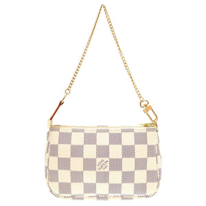 ルイ ヴィトン ダミエ アズール ポシェット アクセソワ―ル N58010 アクセサリーポーチ LV 0040 【中古】 LOUIS VUITTON