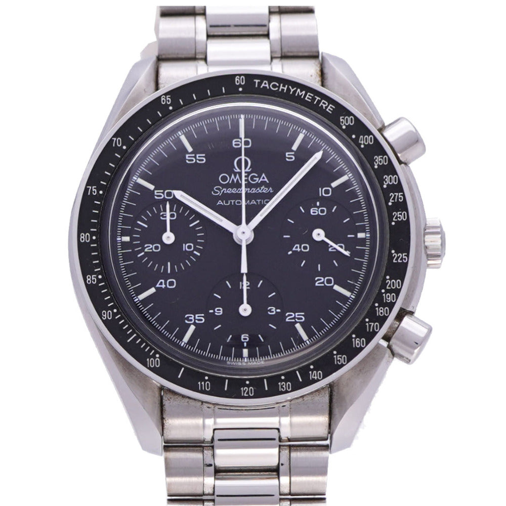 美品 オメガ スピードマスター クロノグラフ 3510.50 自動巻き 腕時計 SS ブラック 黒文字盤 0050【中古】OMEGA メンズ