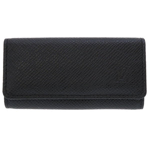 美品 ルイヴィトン タイガ M30522 ミュルティクレ4 アルドワーズ 黒 4連 キーケース 0057【中古】LOUIS VUITTON