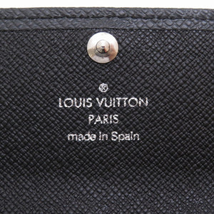 美品 ルイヴィトン タイガ M30522 ミュルティクレ4 アルドワーズ 黒 4連 キーケース 0057【中古】LOUIS VUITTON