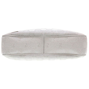 新品同様 グッチ GGスプリーム 263757 GGキャンバス シルバー ハンドバッグ 0065【中古】GUCCI