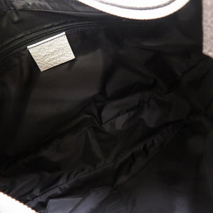 新品同様 グッチ GGスプリーム 263757 GGキャンバス シルバー ハンドバッグ 0065【中古】GUCCI