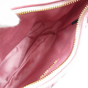 未使用 ミュウミュウ ミュウ ワンダー マトラッセ ホーボー 5BC125 羊革 金具ゴールド ピンク ハンドバッグ ショルダーバッグ 0077【中古】Miu Miu