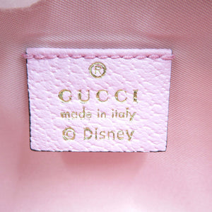 未使用 グッチ ディズニー デイジーダック GGスプリーム ゴールド金具 ベージュ ピンク ペンケース 0079【中古】GUCCI