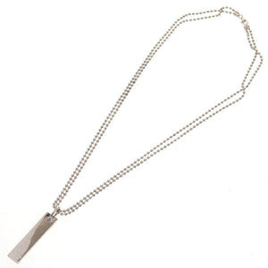 美品 グッチ ダブルチェーン プレート シルバー925 シルバー ネックレス 0095【中古】GUCCI