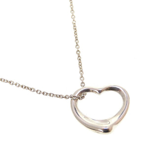 美品 ティファニー オープンハート シルバー925 シルバー ネックレス 0099【中古】TIFFANY