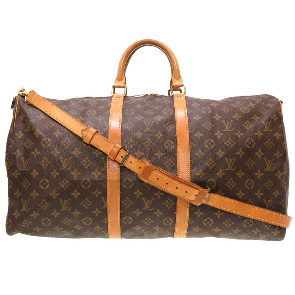 ルイ ヴィトン モノグラム キーポルバンドリエール55 M41414 ボストンバッグ バッグ LV 0106 【中古】 LOUIS VUITTON メンズ
