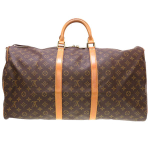 ルイ ヴィトン モノグラム キーポルバンドリエール55 M41414 ボストンバッグ バッグ LV 0106 【中古】 LOUIS VUITTON メンズ