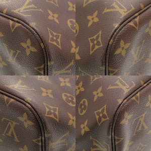 美品 ルイ ヴィトン モノグラム ネヴァーフルMM M40156 トートバッグ バッグ LV 0107 【中古】 LOUIS VUITTON
