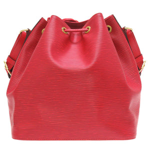 新品同様 ルイ ヴィトン エピ プチノエ カスティリアンレッド M44107 ショルダーバッグ バッグ 赤 LV 0109 【中古】 LOUIS VUITTON