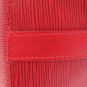 新品同様 ルイ ヴィトン エピ プチノエ カスティリアンレッド M44107 ショルダーバッグ バッグ 赤 LV 0109 【中古】 LOUIS VUITTON