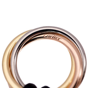 新品同様 カルティエ トリニティ K18YG/K18PG/K18WG ネックレス 750 スリーカラー 0110【中古】CARTIER ジュエリー アクセサリー