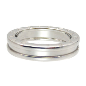 新品同様 ブルガリ B-ZERO1 1バンド #61 リング K18WG 750WG ホワイトゴールド XS 指輪 0114【中古】BVLGARI ビーゼロワン ジュエリー