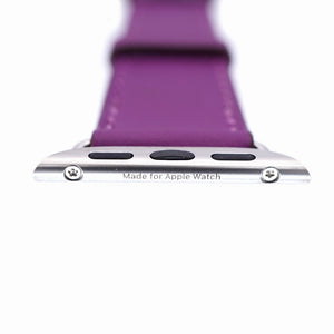 新品同様 エルメス アップルウォッチ シンプルトゥール 41 mm スイフト アネモネ Y刻印(2020年製) 腕時計用  0123【中古】HERMES レディース