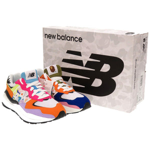 未使用 ニューバランス × エイプ 57/40 M5740BPE 25.0cm(日本サイズ) マルチカラー スニーカー 0142 【中古】 NEW BALANCE × A BATHING APE