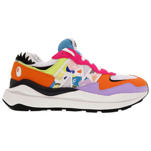 未使用 ニューバランス × エイプ 57/40 M5740BPE 25.0cm(日本サイズ) マルチカラー スニーカー 0142 【中古】 NEW BALANCE × A BATHING APE