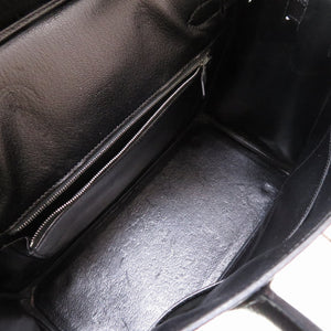 エルメス バーキン30 アルデンヌ ブラック シルバー金具 □D刻印 ハンドバッグ バッグ 黒 0012 【中古】 HERMES