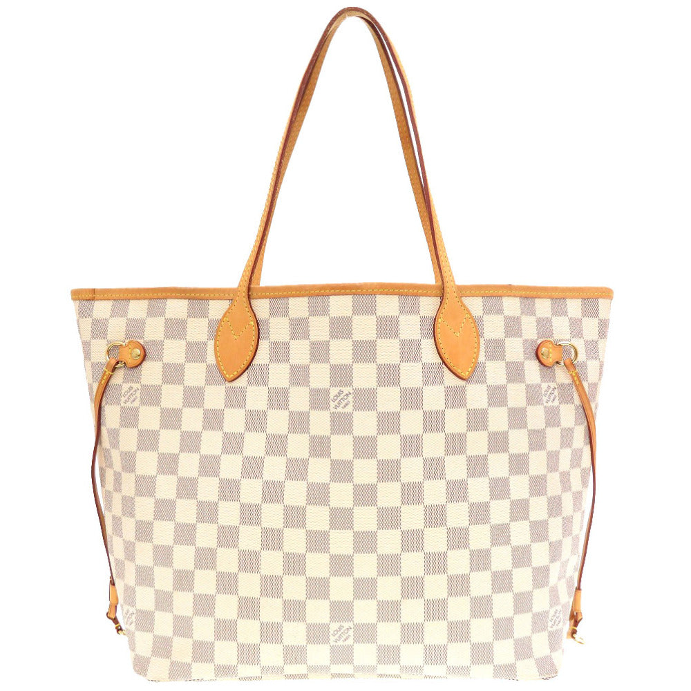 美品 ルイ ヴィトン ダミエ アズール ネヴァーフルMM N51107 トートバッグ バッグ LV 0013 【中古】 LOUIS VUITTON
