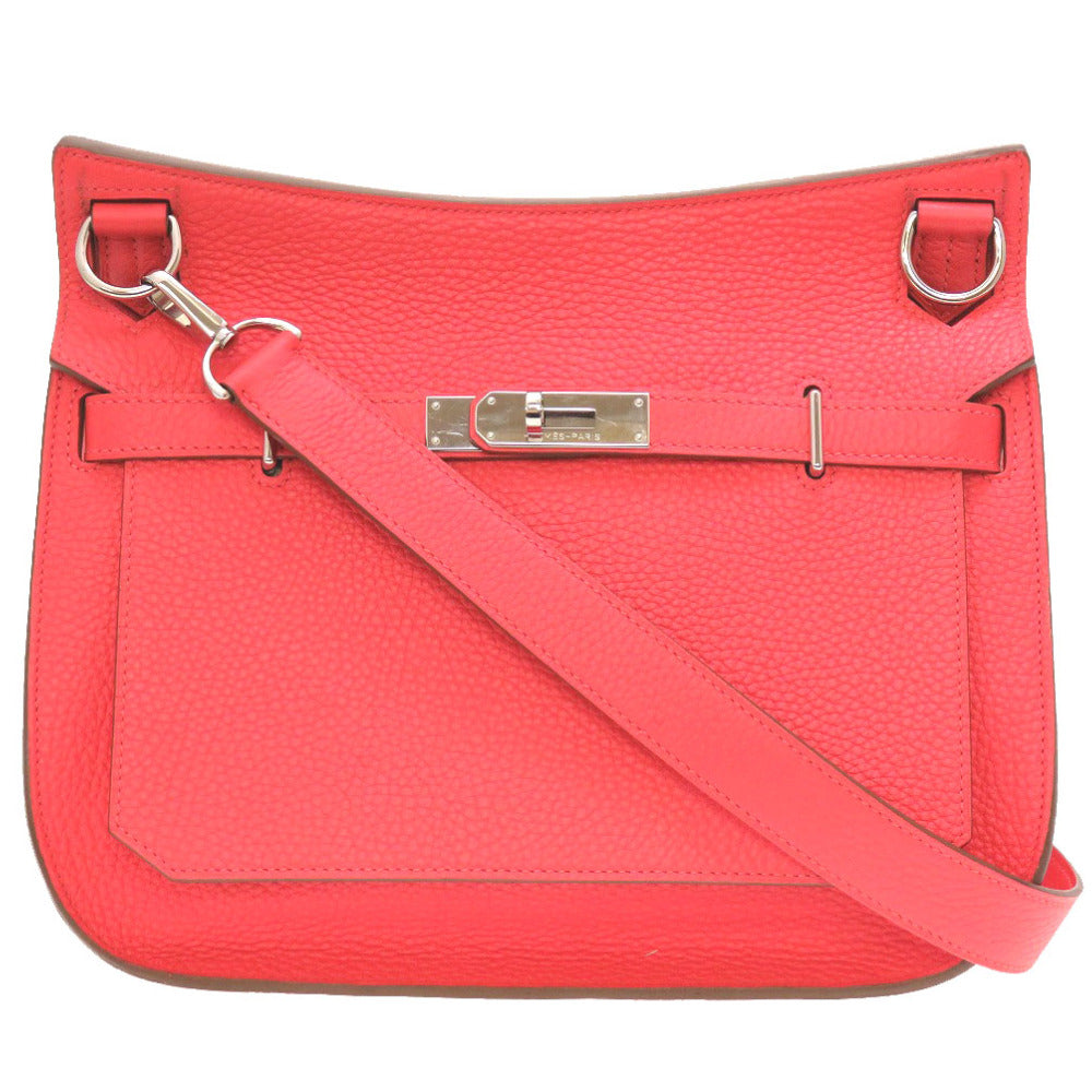 美品 エルメス ジプシエール28 トリヨンクレマンス ブーゲンビリア シルバー金具 □P刻印 ショルダーバッグ バッグ 0024 【中古】 HERMES