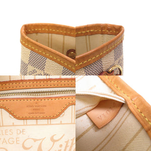 ルイ ヴィトン ダミエ アズール ネヴァーフルPM N51110 トートバッグ バッグ LV 0038 【中古】 LOUIS VUITTON