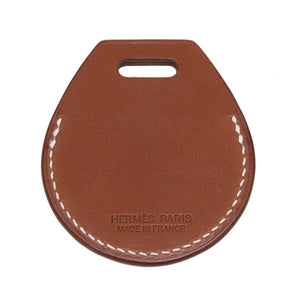 未使用 エルメス × Apple エアタグ Air Tag ヴォーバレニア ゴールド キーホルダー バッグチャーム 0040 【中古】 HERMES