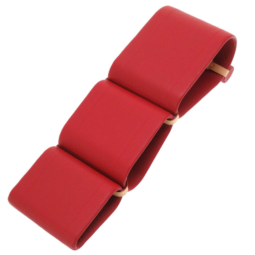 未使用 ルイ ヴィトン ラウンジ チェア オブジェ ノマドコレクション レザー レッド オブジェ LV 0042 【中古】 LOUIS VUITTON