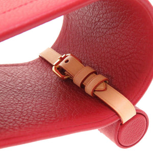 未使用 ルイ ヴィトン ラウンジ チェア オブジェ ノマドコレクション レザー レッド オブジェ LV 0042 【中古】 LOUIS VUITTON