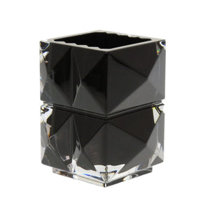 未使用 サンローランパリ × バカラ ルクソール ペンシルホルダー ガラス ブラック 0043 【中古】 SAINT LAURENT PARIS × Baccarat