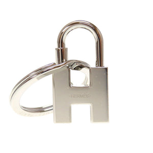 新品同様 エルメス クイズレインボー カデナ メタル シルバー バッグチャーム キーホルダー 0055【中古】HERMES