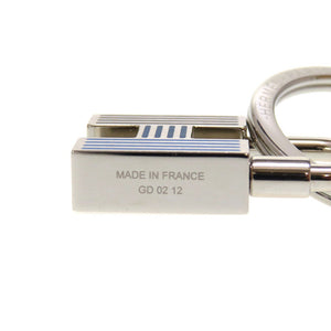 新品同様 エルメス クイズレインボー カデナ メタル シルバー バッグチャーム キーホルダー 0055【中古】HERMES